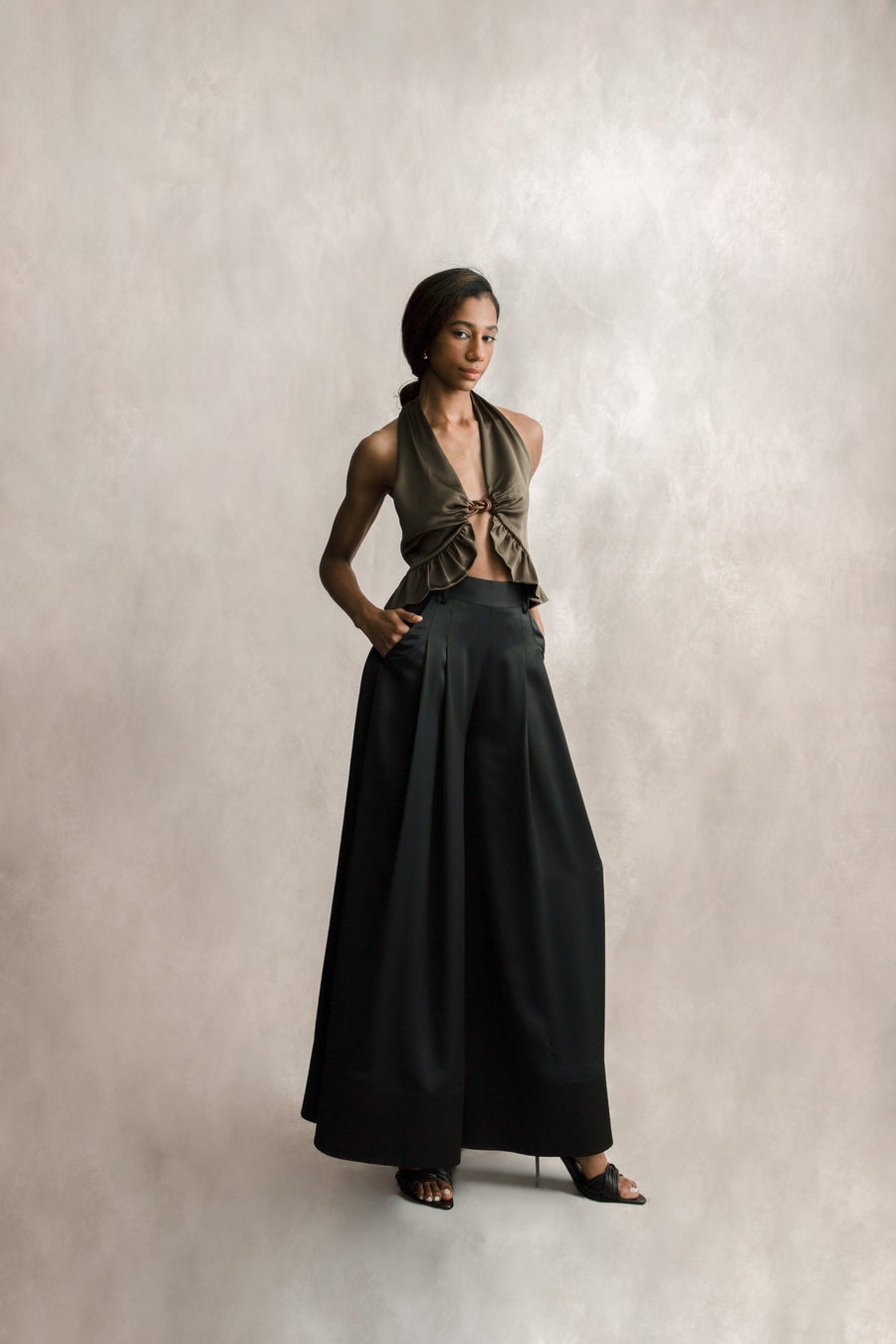 The Mastery of the Wide-Leg Trouser